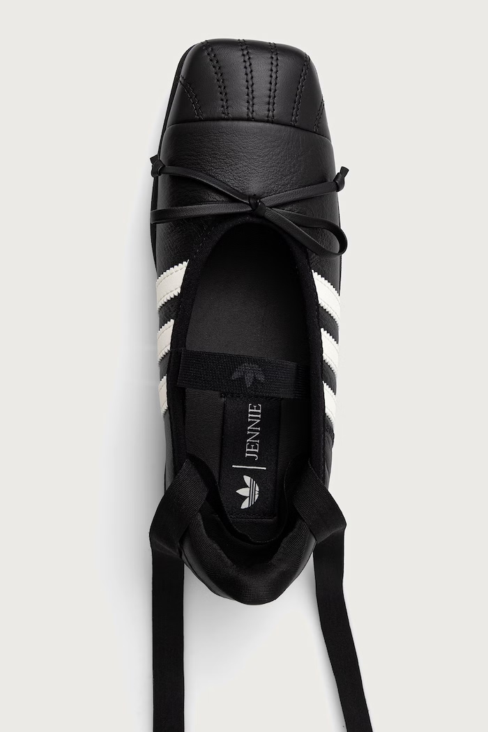 Superstar SQ Ballet Adiluna x Jennie baleriny adidas Originals LB3787 czarny