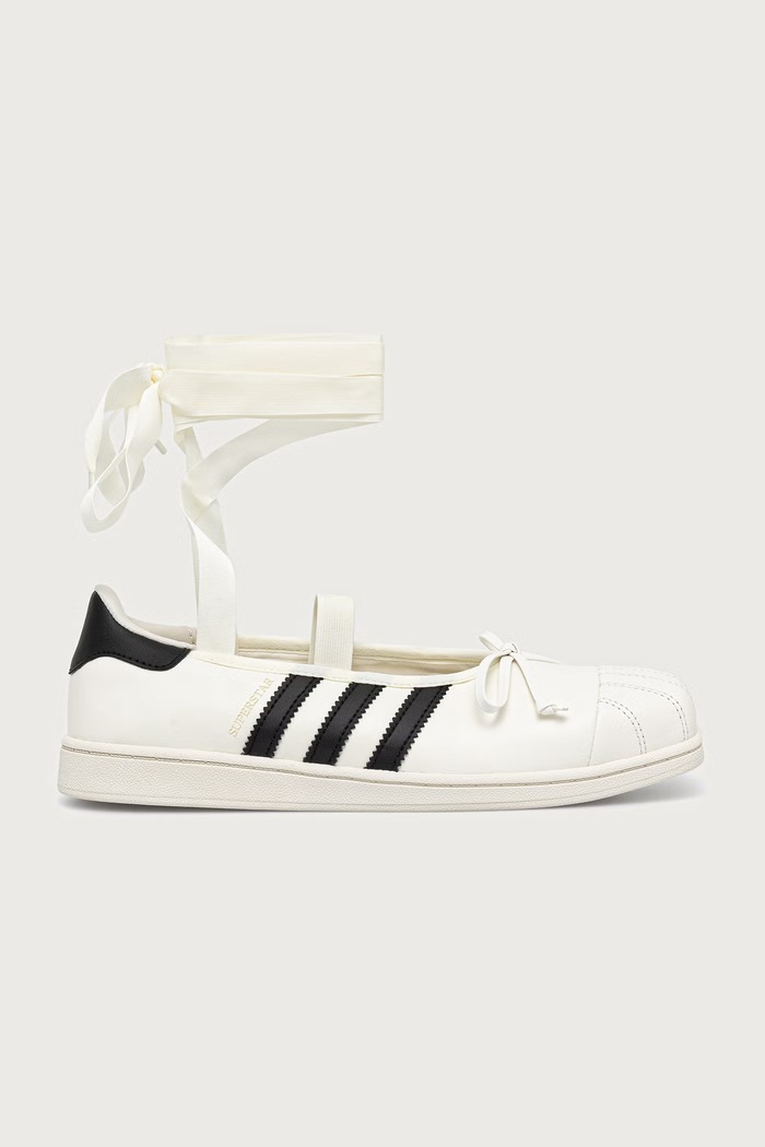adidas Originals Superstar SQ Ballet Adiluna x Jennie baleriny LB3786 biały AW26