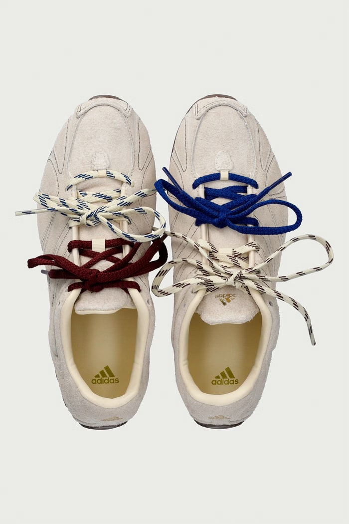 adidas Originals Ghost Sprint sneakersy damskie zamszowe LA7682 beżowy AW26
