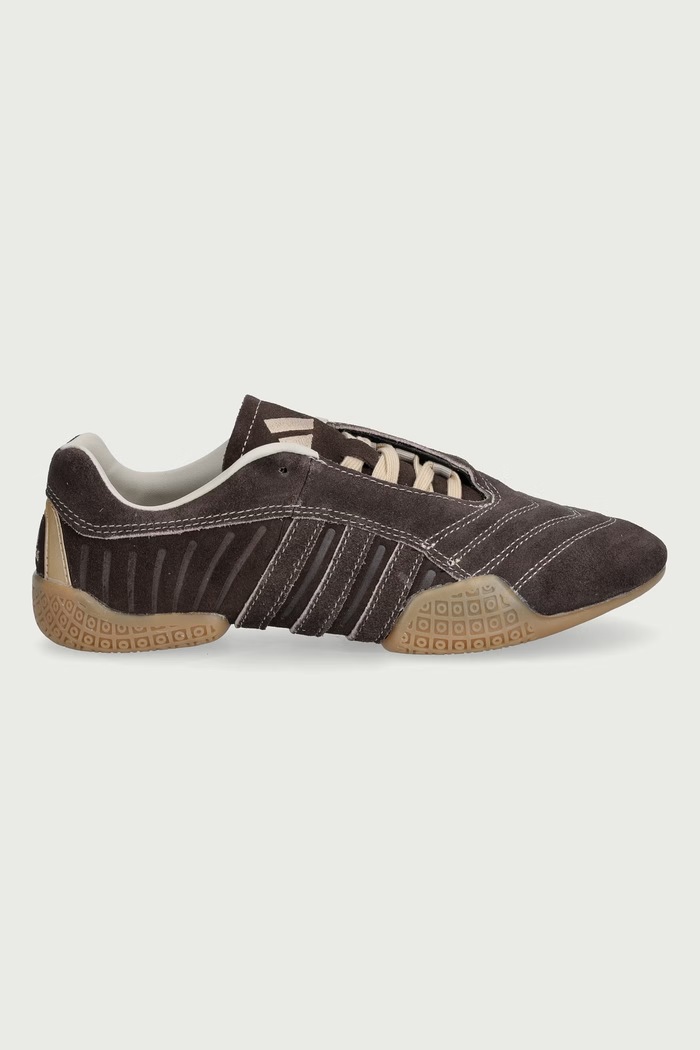 adidas Originals Taekwondo Mei Elite sneakersy damskie zamszowe KK2575 brązowy AW26