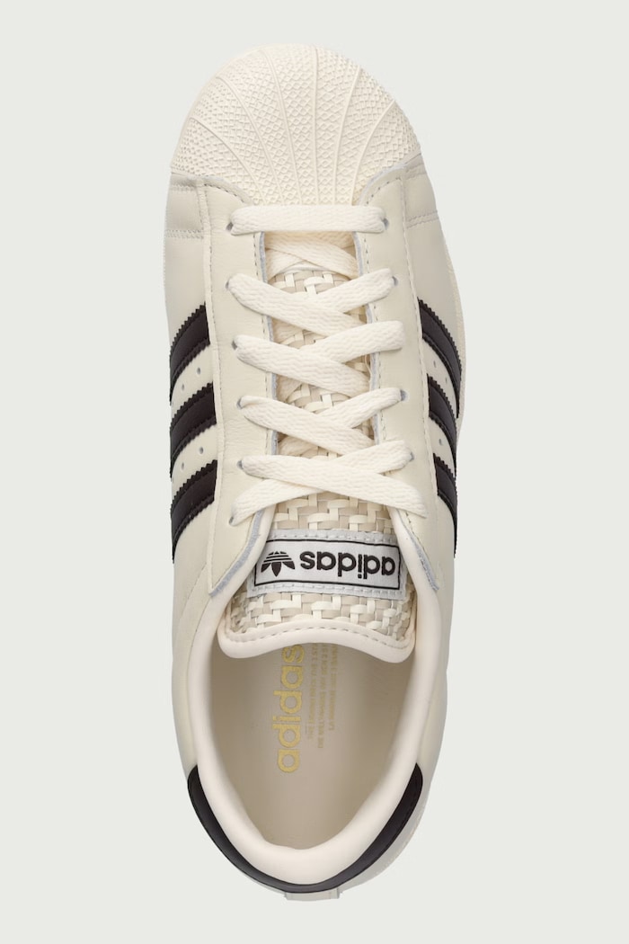 Superstar Lo Pro sneakersy damskie skórzane adidas Originals KK0422 beżowy