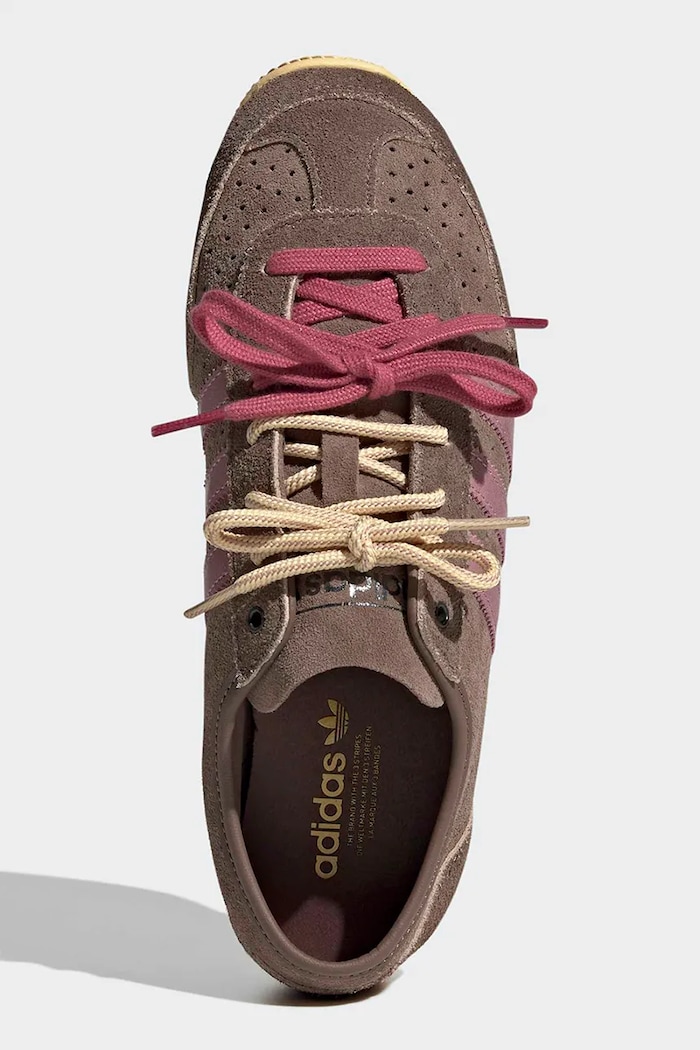 Japan Decon sneakersy damskie zamszowe adidas Originals KJ5016 brązowy