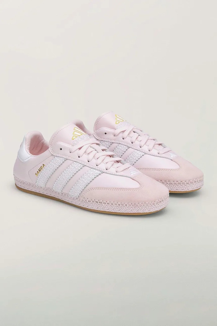 adidas Originals Sambadrille x Edison Chen sneakers da donna in pelle KI4328 rosa AW26