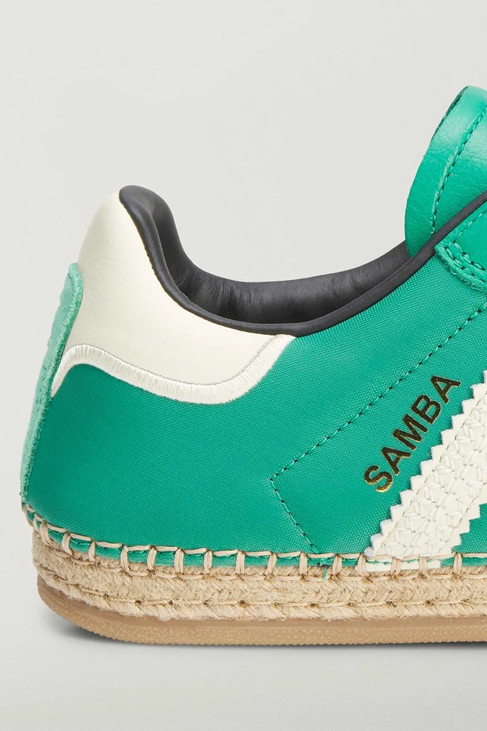 adidas Originals Samba Drille x Edison Chen sneakers pentru femei din piele KI4326