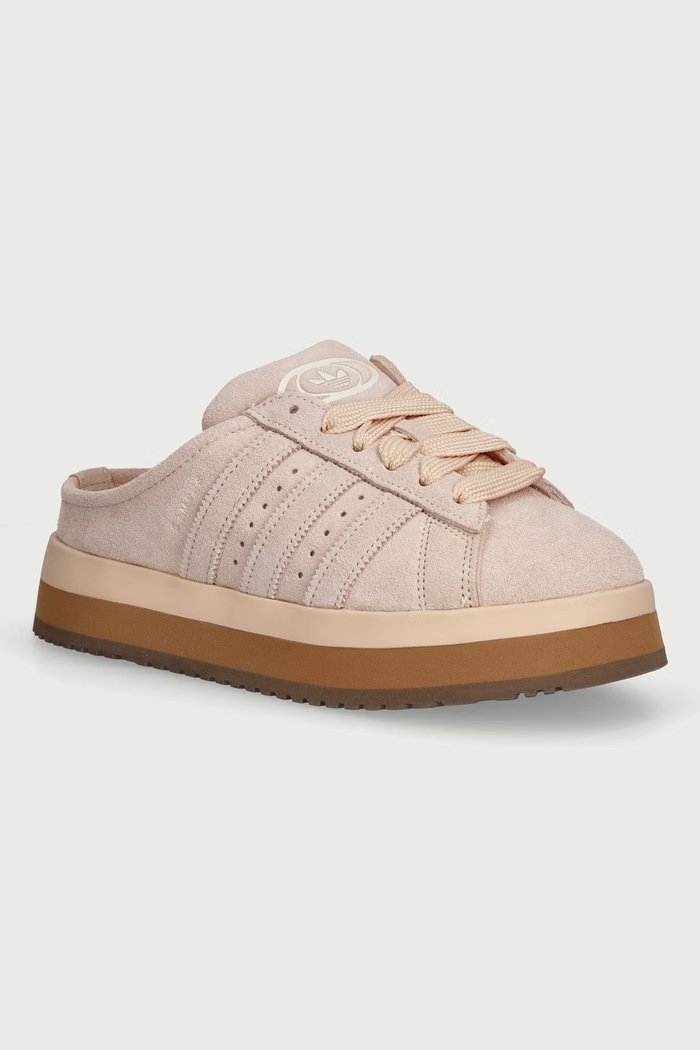 adidas Originals Campus 00s Winter Low sneakersy damskie zamszowe beżowy KK2428