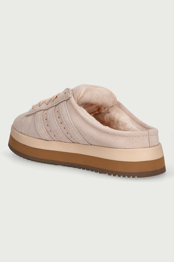 Obuwie adidas Originals Campus 00s Winter Low sneakersy damskie zamszowe KK2428 beżowy