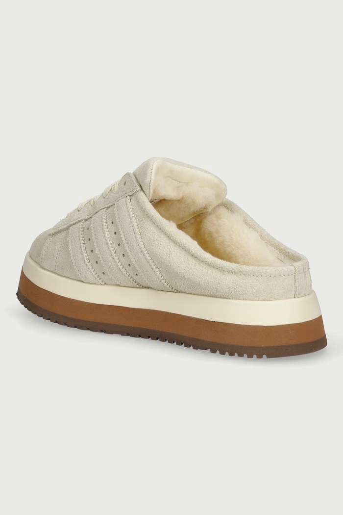 Obuwie adidas Originals Campus 00s Winter Low sneakersy damskie zamszowe KK0166 beżowy