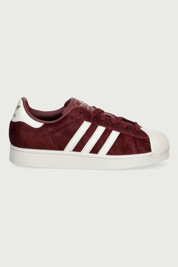 adidas Originals Superstar II sneakersy damskie skórzane KJ7696 czerwony AW26