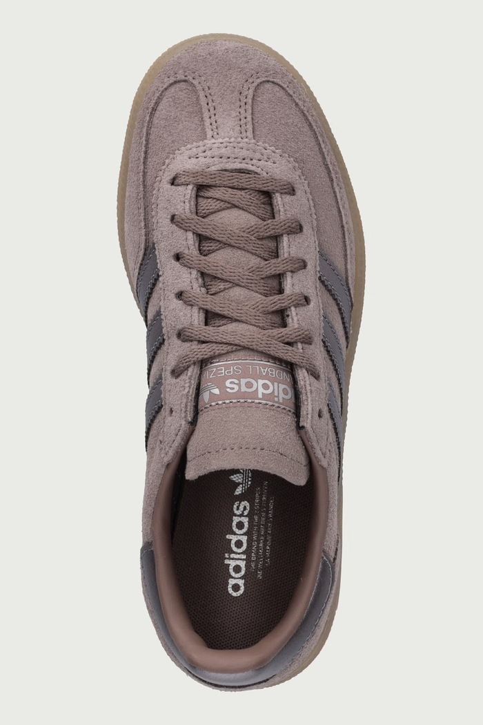 Handball Spezial sneakersy damskie zamszowe adidas Originals KI2187 brązowy