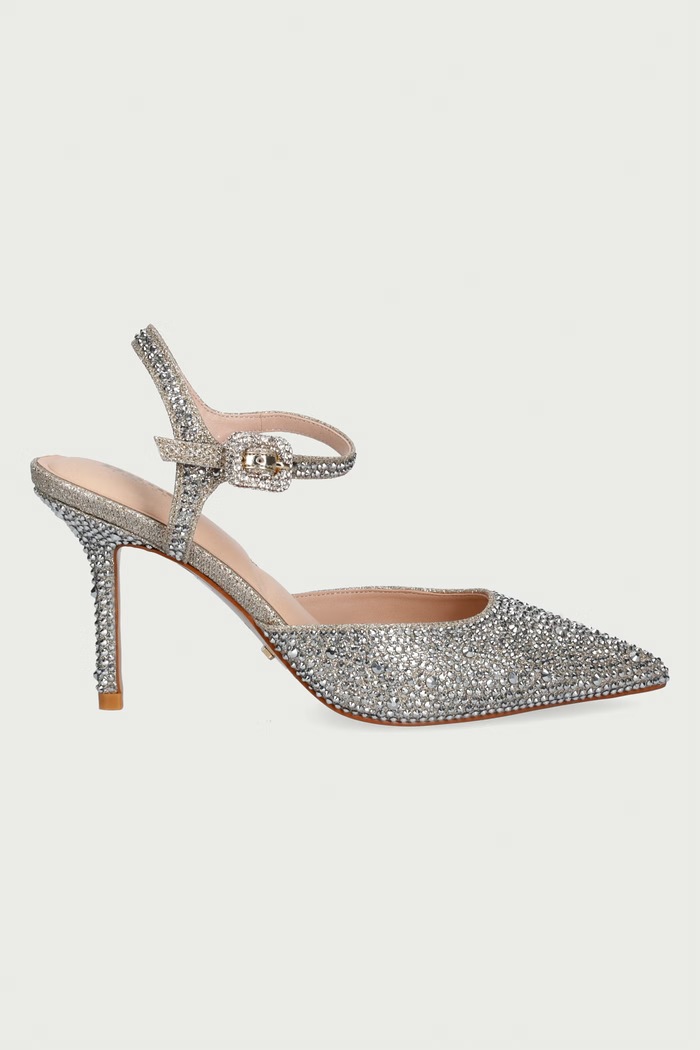 Dune London Szpilki Confident 0095503940017393 złoty AW26