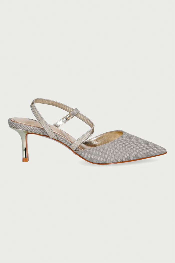 Dune London Szpilki Charming 0094503940029393 złoty AW26