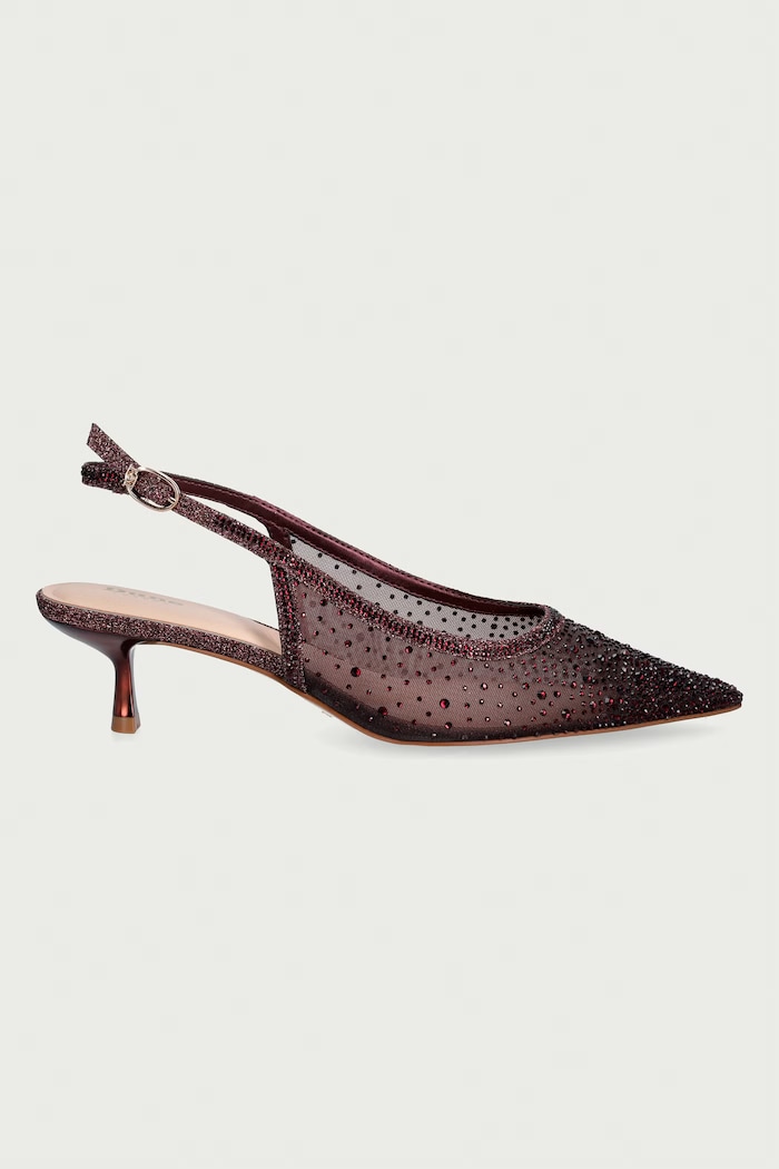 Dune London Szpilki Cirelle 0094500620054271 brązowy AW26