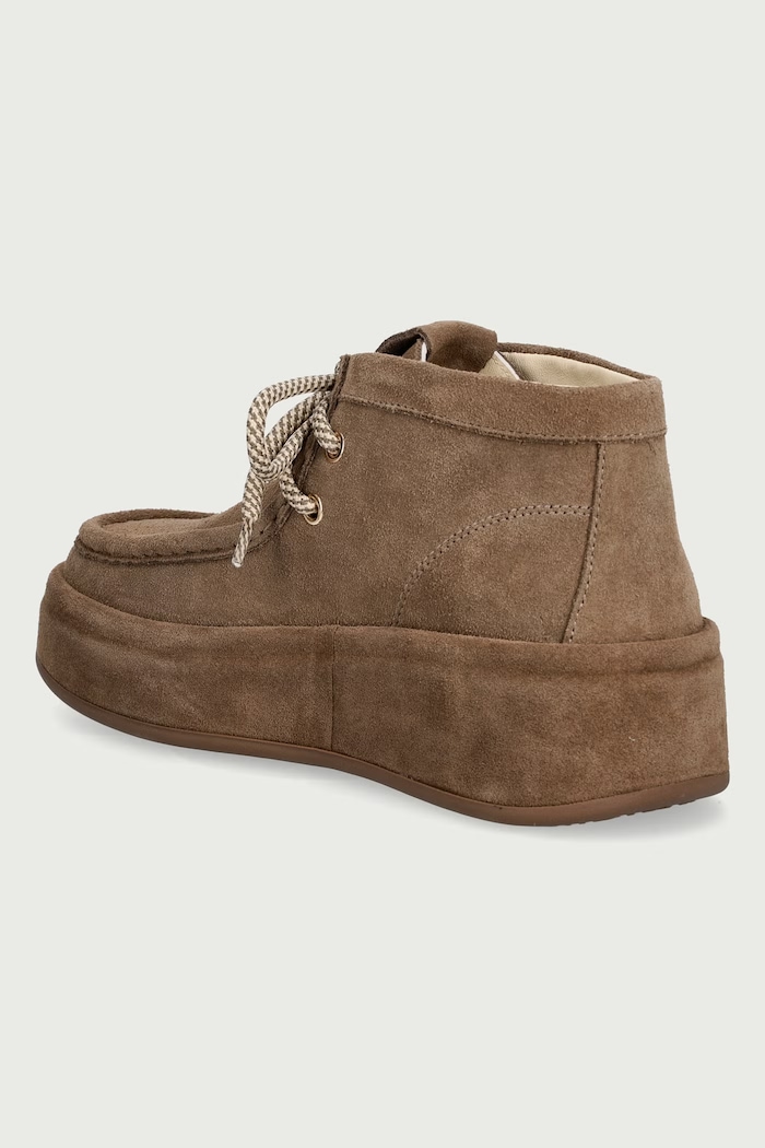Boty Gio+ Lola sneakers boty dámské semišové LOLA04 béžová