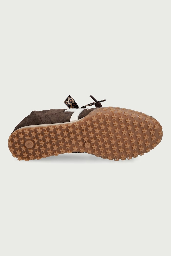 Cielo sneakers dámske semišové Gio+ hnedá CIELOX10