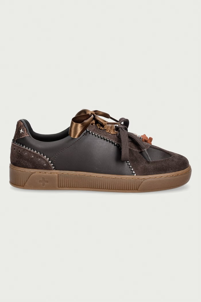 Gio+ Blue sneakers pentru femei BLUE1048 maro AW26