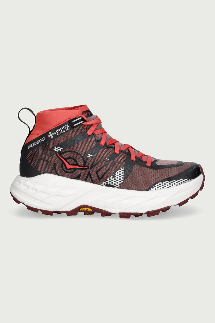 Hoka Buty trekkingowe damskie Speedgoat 7 Hike GTX 1176671 brązowy AW26