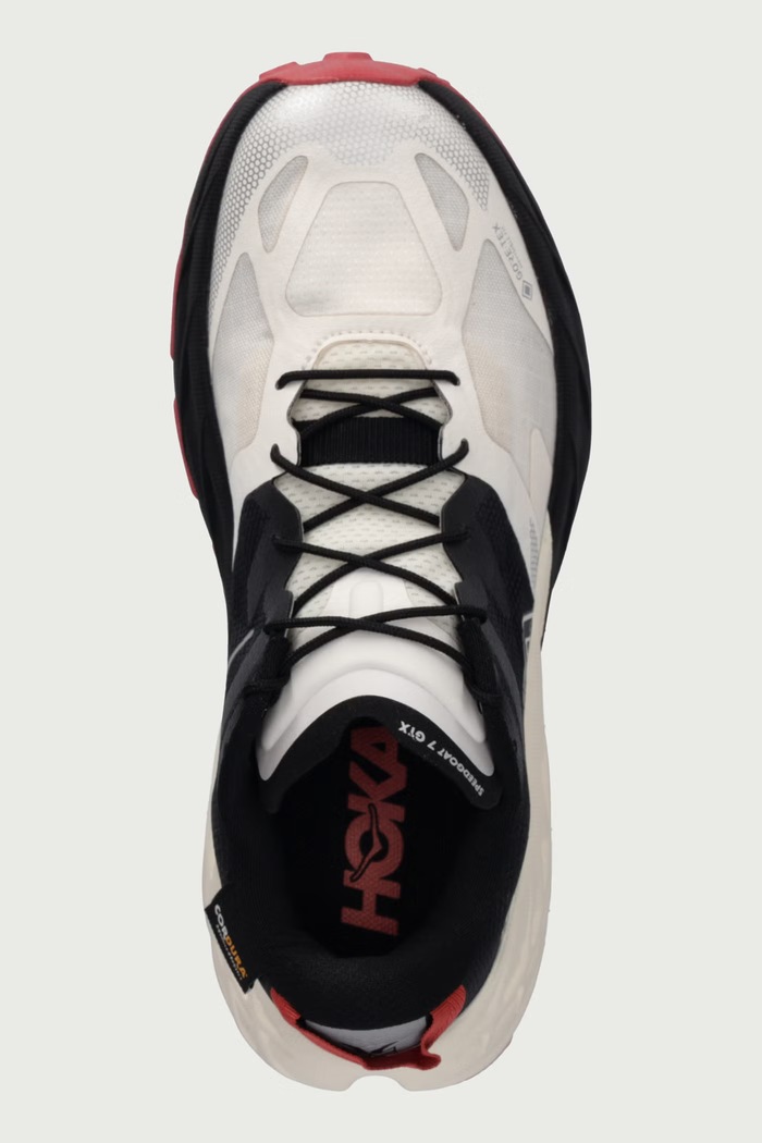Buty do biegania damskie Speedgoat 7 GTX Hoka 1176677 beżowy