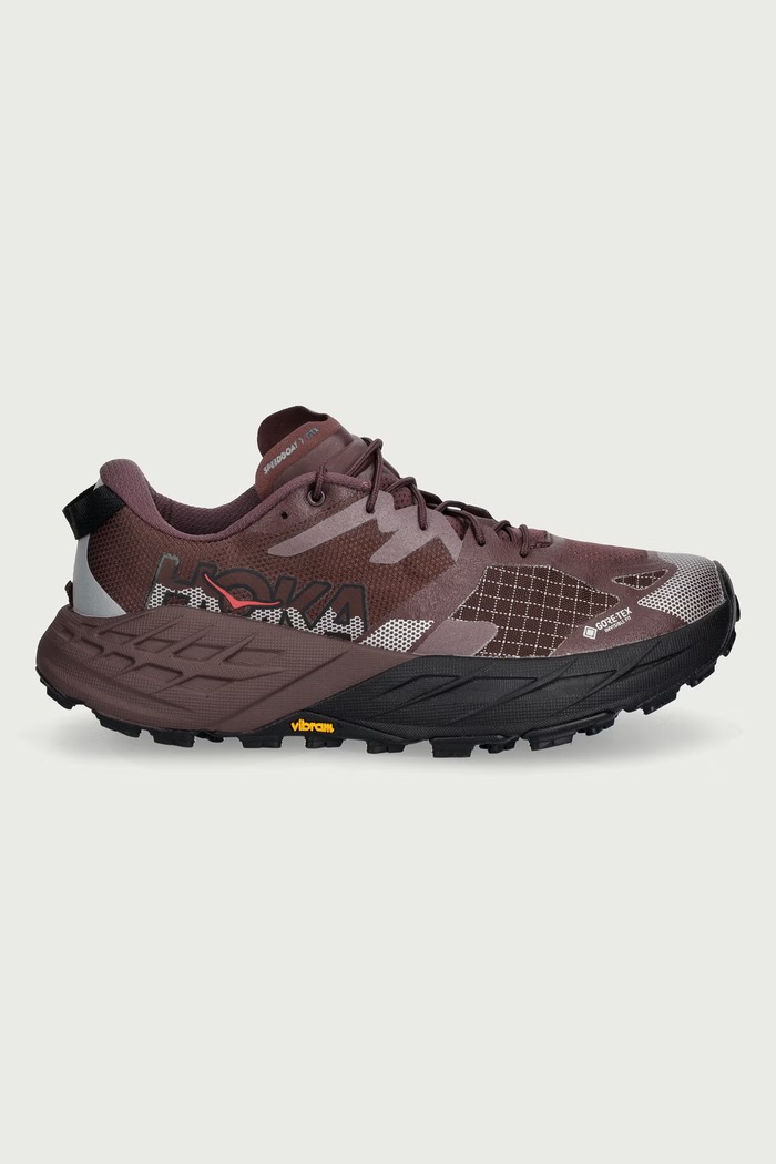 Hoka Buty do biegania damskie Speedgoat 7 GTX 1176677 brązowy AW26