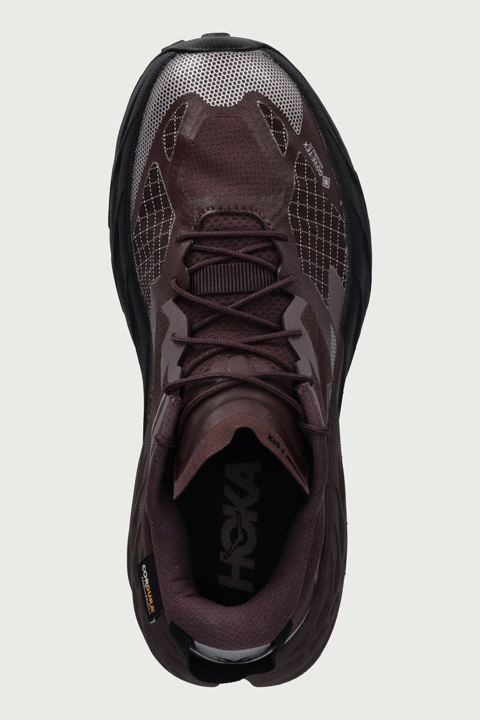 Buty do biegania damskie Speedgoat 7 GTX Hoka 1176677 brązowy