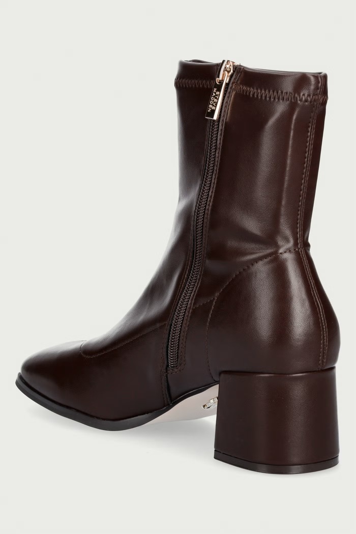 Obuwie Steve Madden Botki na słupku damskie Jaileen 11005755.003 brązowy