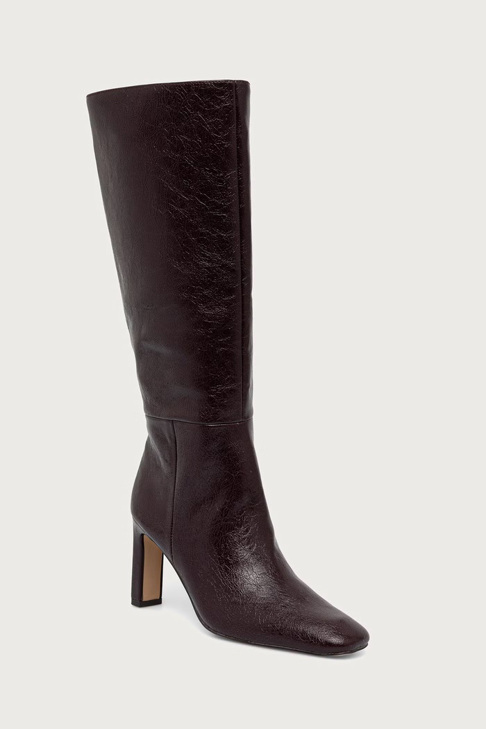 Steve Madden Kozaki damskie Max In bordowy 11005865.WC2
