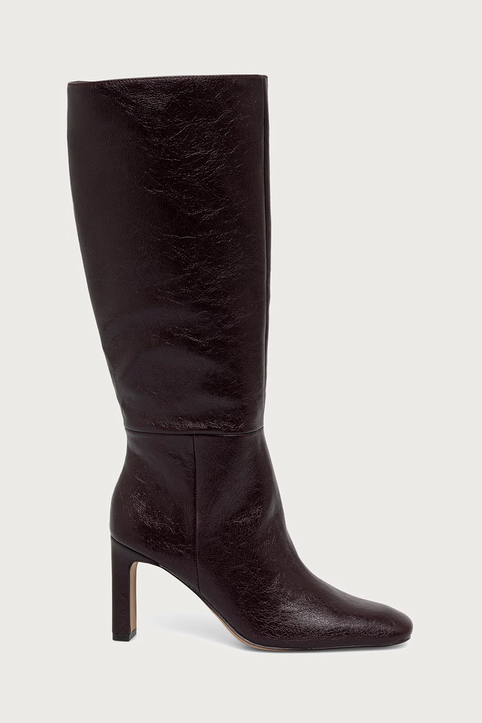 Steve Madden Kozaki damskie Max In 11005865.WC2 bordowy AW26