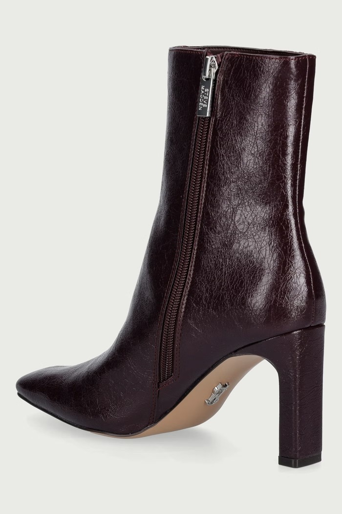 Obuwie Steve Madden Botki damskie Morph 11005864.WC2 bordowy