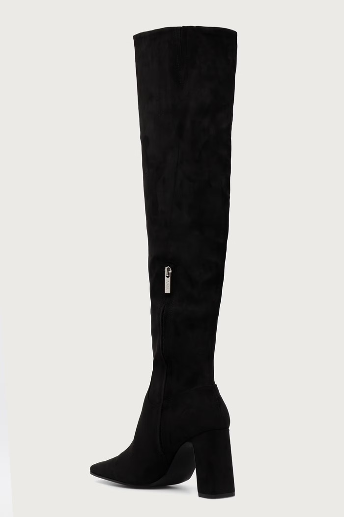 Obuwie Steve Madden Kozaki damskie Fair-Play 11005866.001 czarny