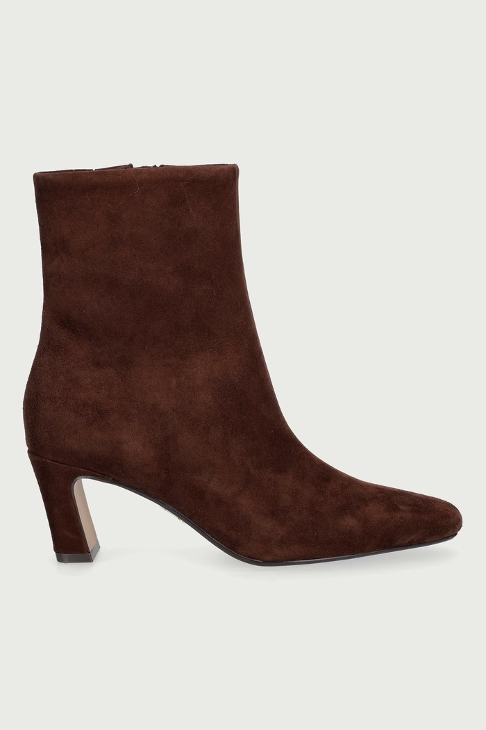 Steve Madden Botki damskie zamszowe Willah 11005862.205 brązowy AW26