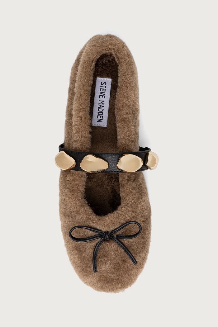 Baleriny Toasted Steve Madden 11005837.003 brązowy