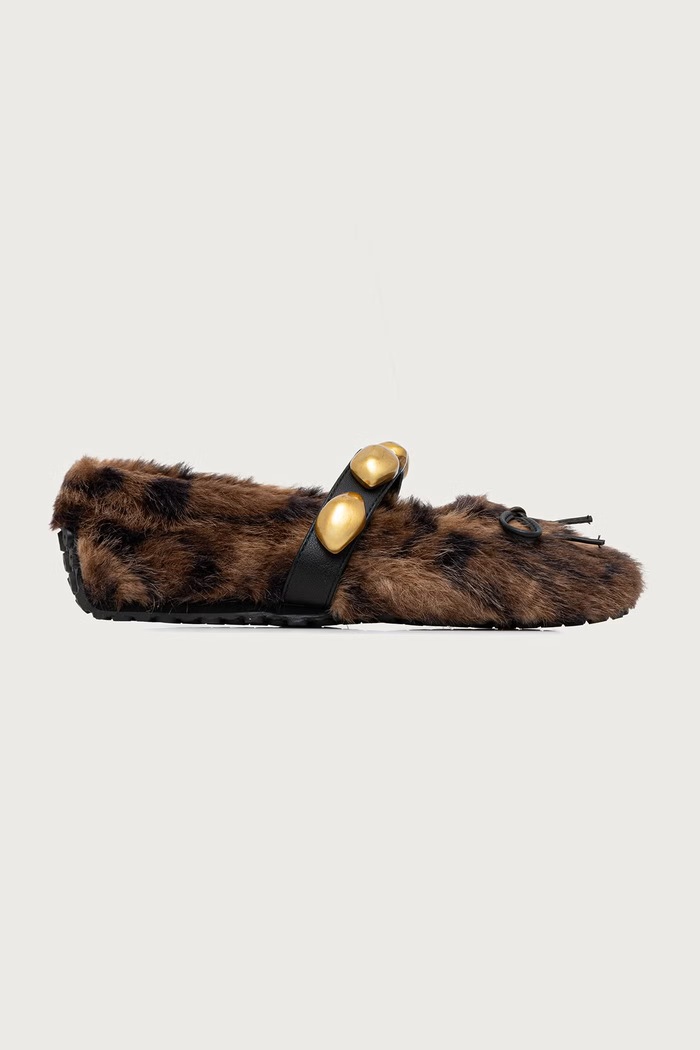 Steve Madden Baleriny Toasted 11005837.0BD brązowy AW26