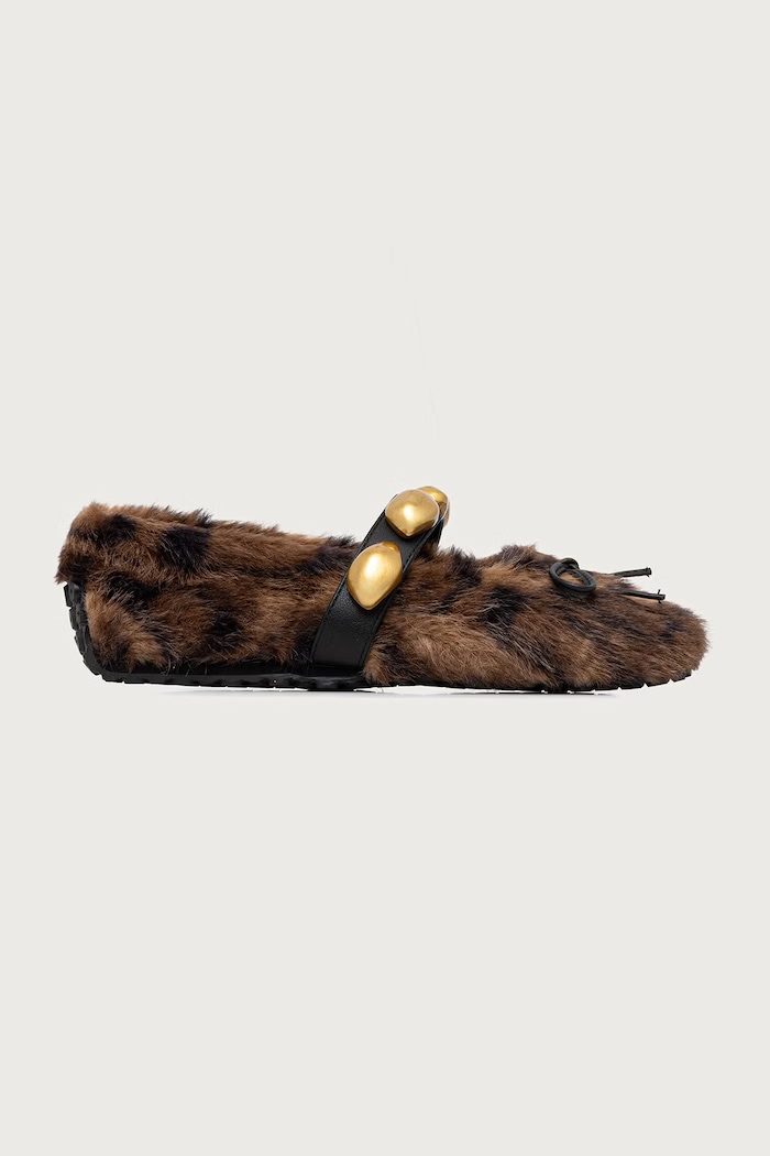 Steve Madden Baleriny Toasted 11005837.0BD brązowy AW26