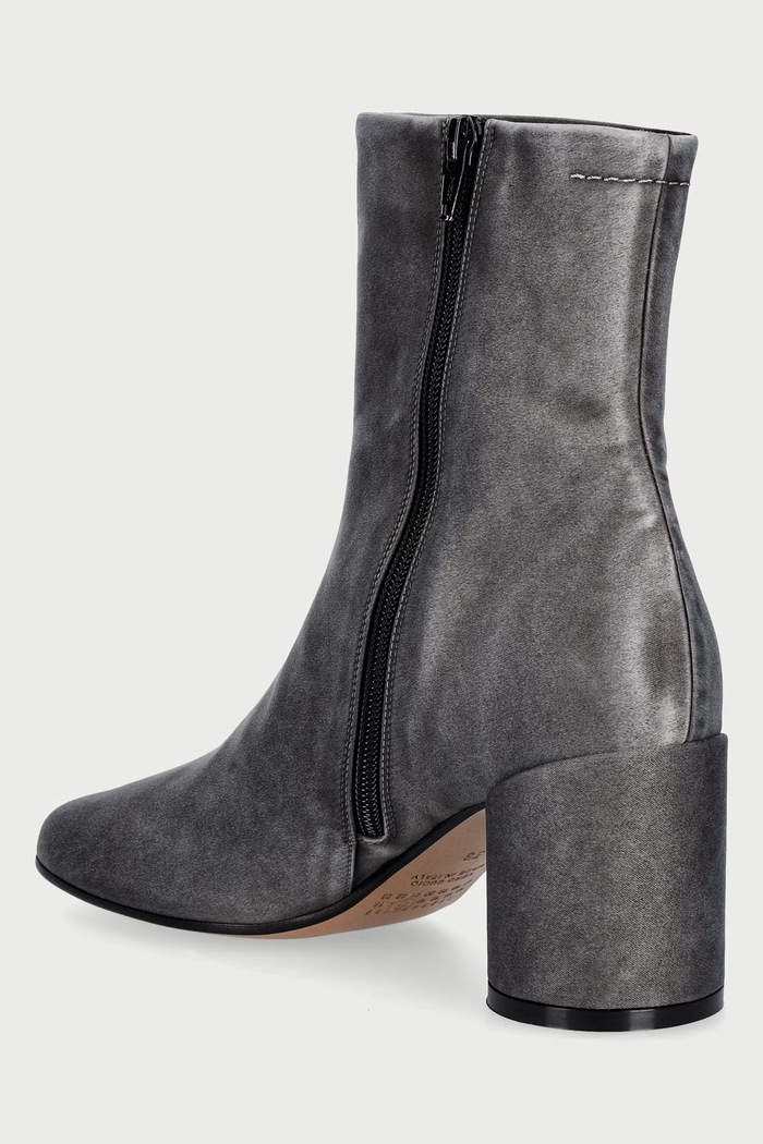 Obuwie MM6 Maison Margiela botki damskie S59WU0270.P7807 szary