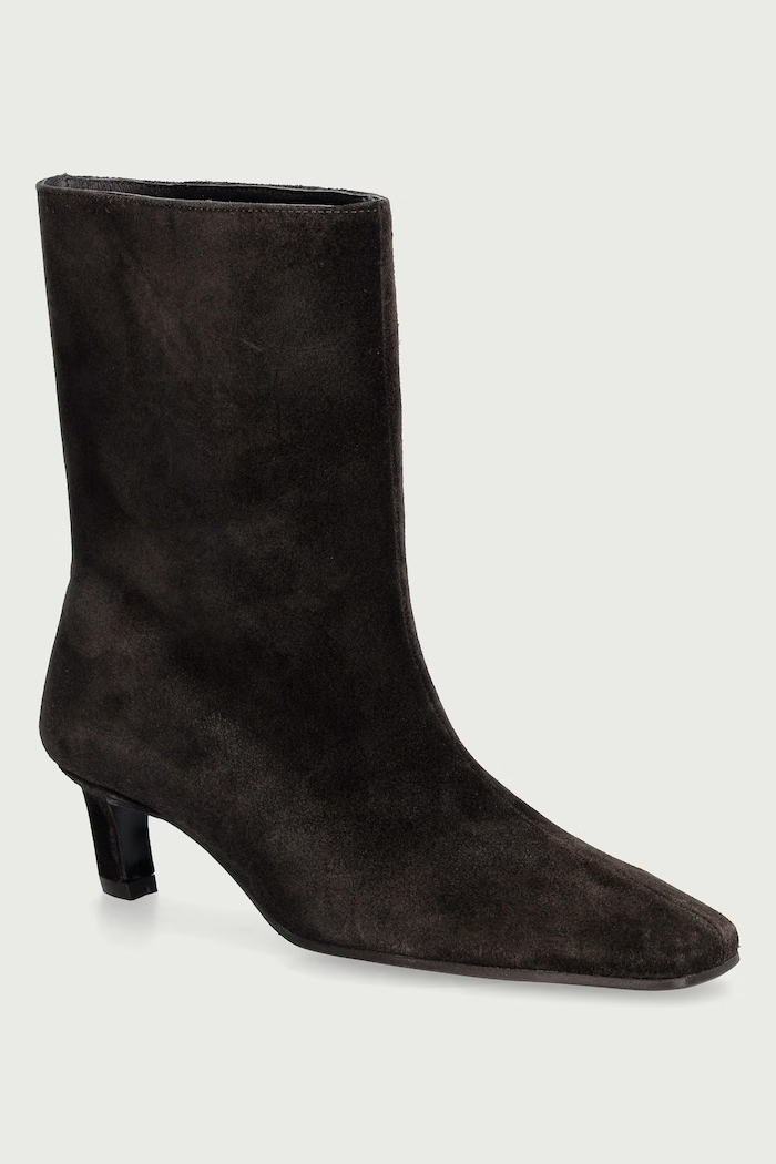 Billi Bi Botine pentru femei din piele întoarsă T.moro Delizioso suede 556 maro B1320.556