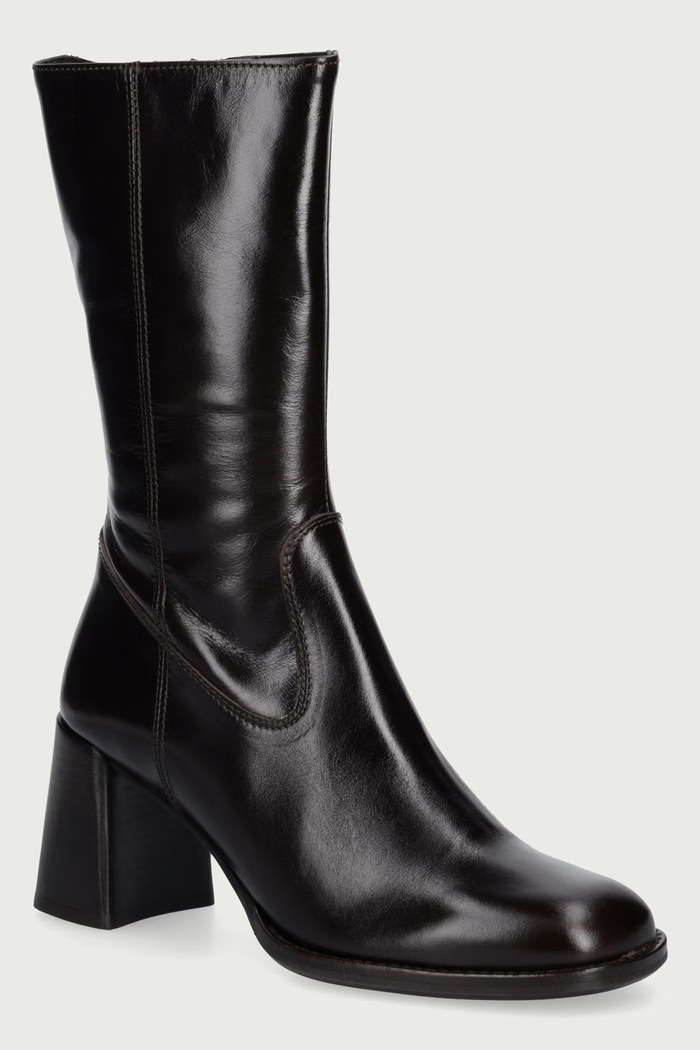 Billi Bi Kozaki damskie skórzane Espresso Marte calf 86 brązowy B1313.086