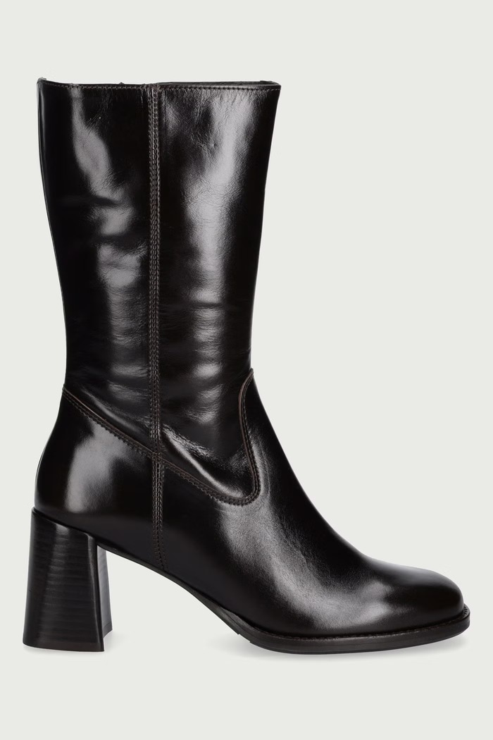 Billi Bi Kozaki damskie skórzane Espresso Marte calf 86 B1313.086 brązowy AW26