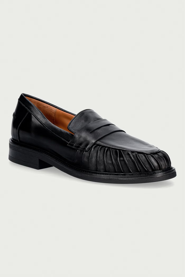 Billi Bi Мокасини дамски от кожа Black nappa 70 черен B1349.070