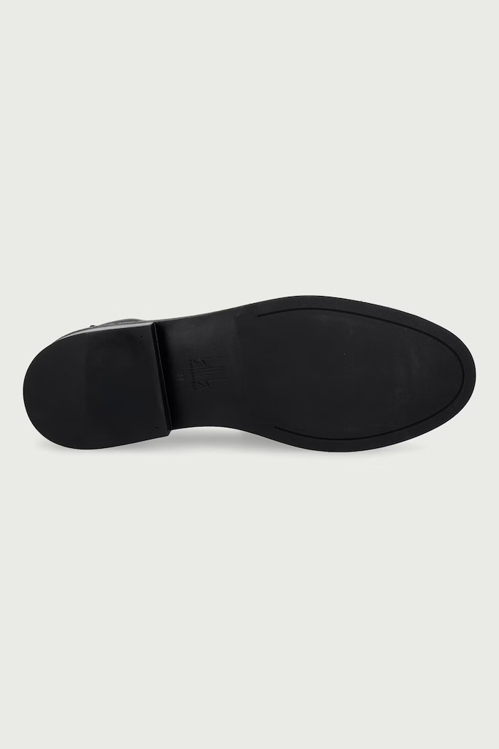 Mokasini ženski usnjeni Black nappa 70 Billi Bi črna B1349.070