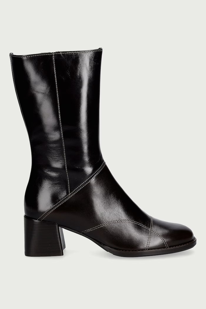 Billi Bi Női bőr csizma Espresso calf /brown heel 86 B1300.886 barna AW26