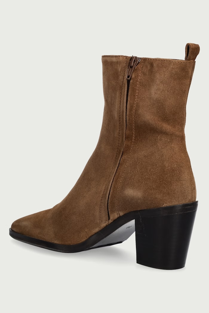 Παπούτσια Billi Bi Μποτάκια Γυναικεία σουέτ Tabac babysilk suede 555 B1295.555 καφέ