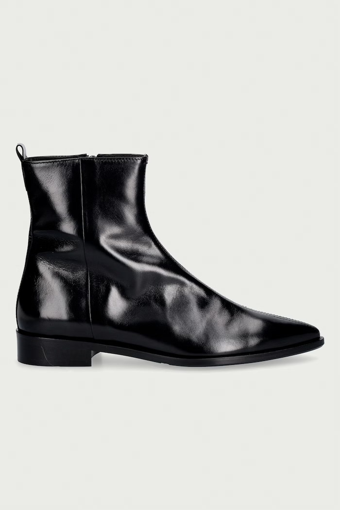 Billi Bi Stivali alla caviglia da donna in pelle Black calf 80 B1265.080 nero AW26