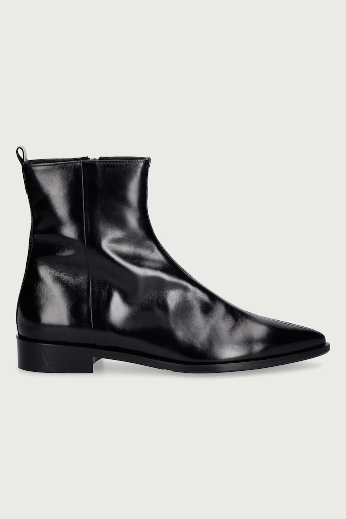 Billi Bi Botine pentru femei din piele negre 80 B1265.080 negru AW26