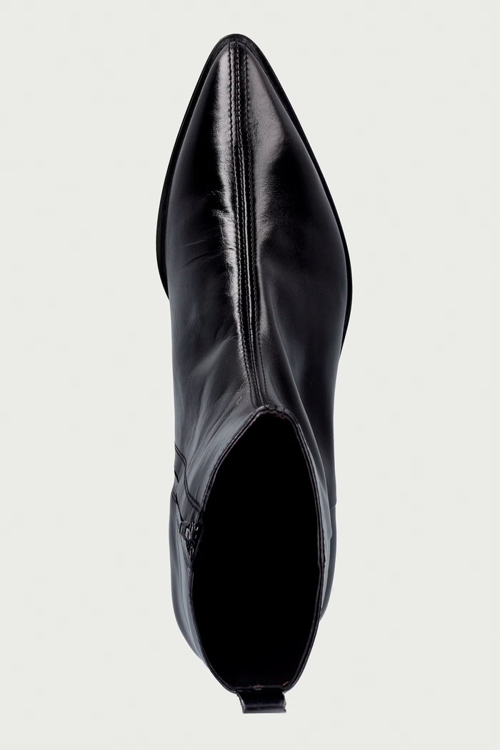 Stivali alla caviglia da donna in pelle Black calf 80 Billi Bi B1265.080 nero