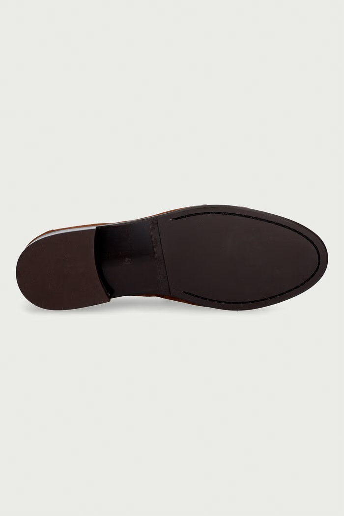 Mokasinke za žene od brušene kože Arabica babysilk suede 554 Billi Bi smeđa B1114.554