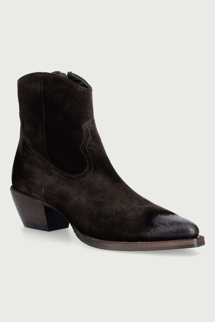 Billi Bi Botine pentru femei din piele întoarsă T.moro delisoius suede 556 maro A14745.556