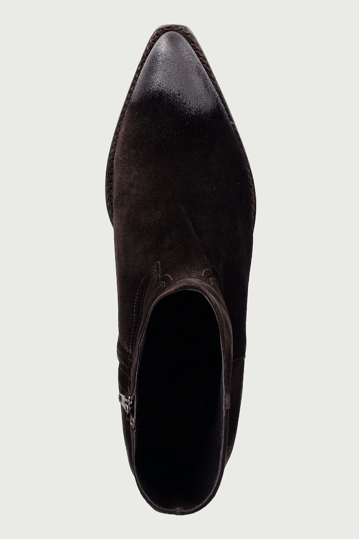 Botine pentru femei din piele întoarsă T.moro delisoius suede 556 Billi Bi A14745.556 maro