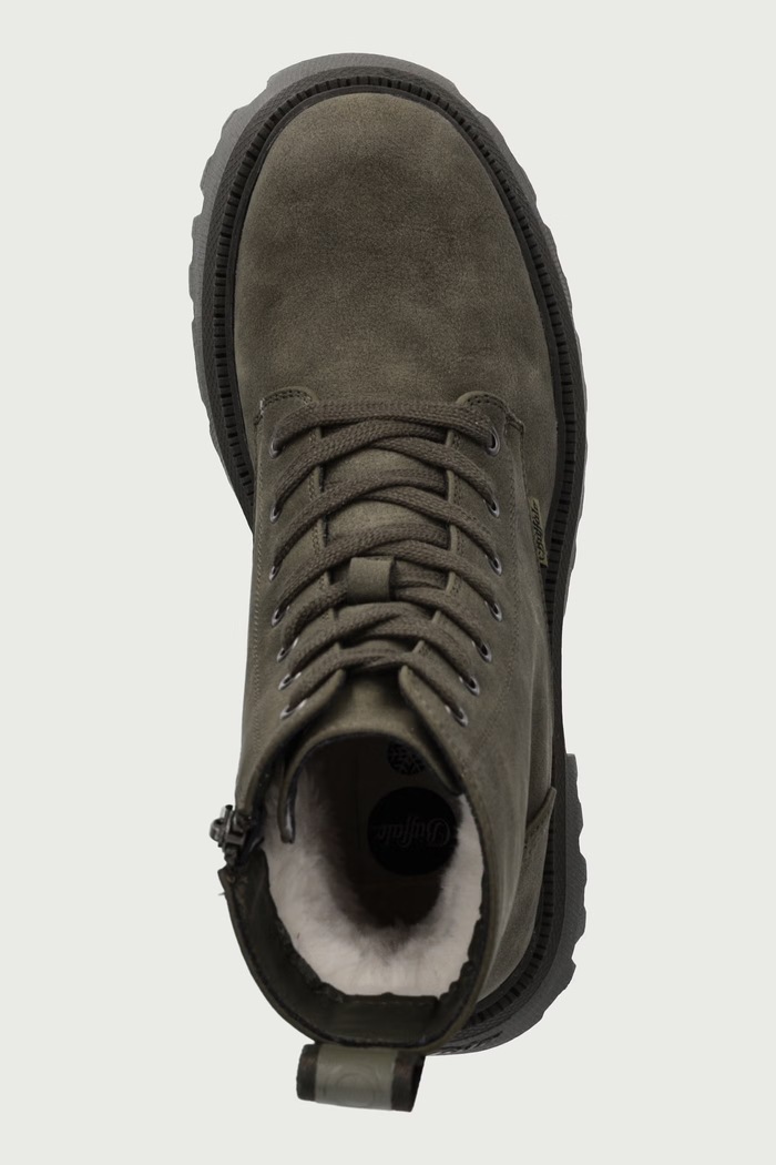 Μποτάκια Γυναικεία Aspen Lace Up Mid Warm Buffalo 18585.KHA πράσινο