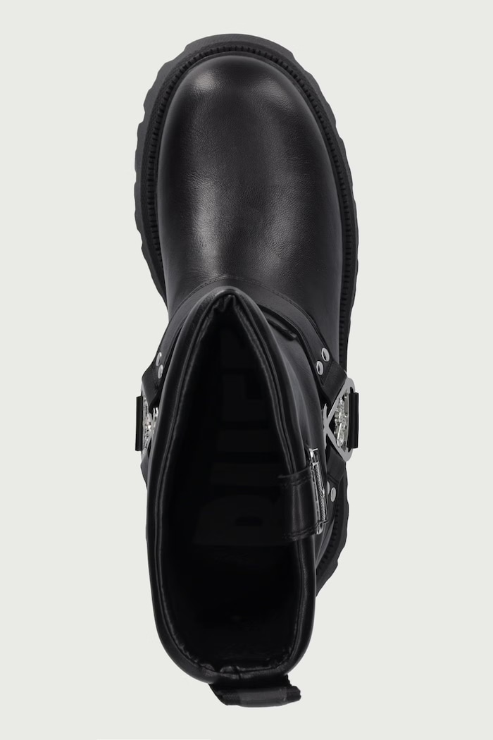 Botki motocyklowe damskie Aspen Biker Pull On Buffalo 18566.BLK czarny