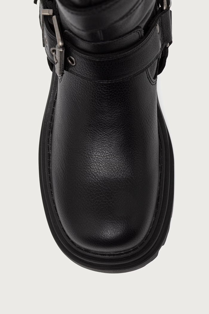Čižmy dámske Bravr Slouchy Boot Buffalo 18560.BLK čierna