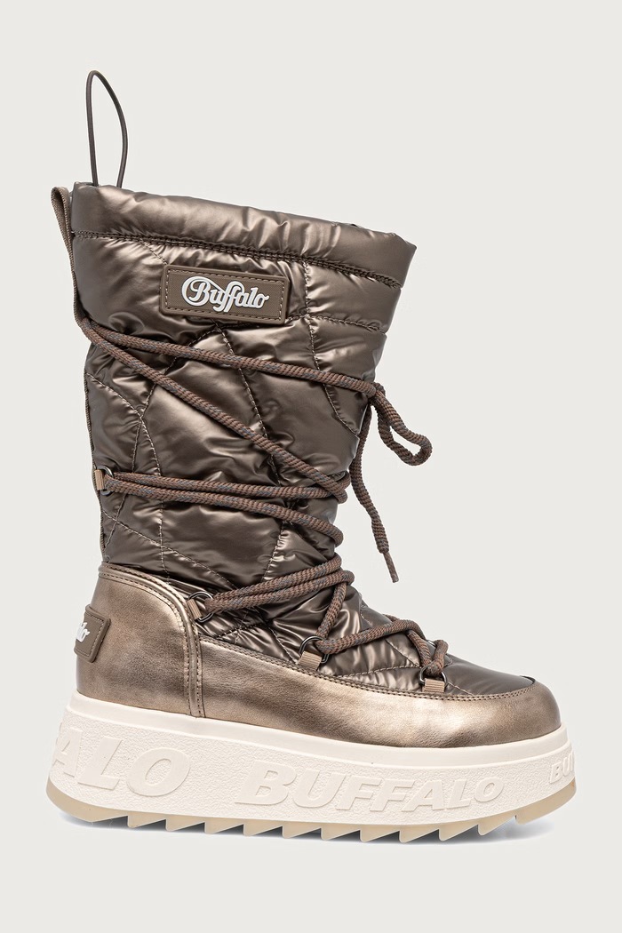 Buffalo Eliza Snow Hi śniegowce damskie 18534.COP złoty AW26